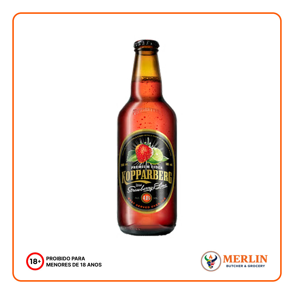 KOPPARBERG STRAWBERRY & LIME 4% 500ML
