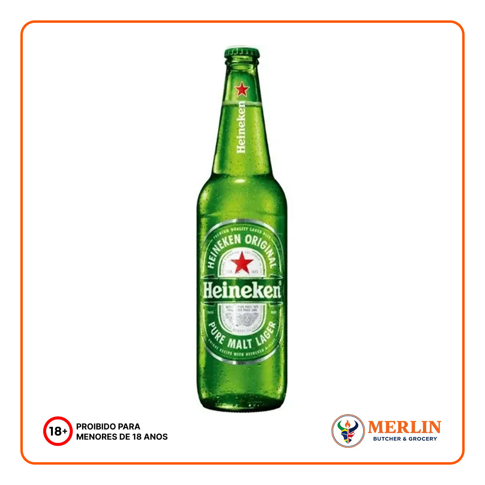 HEINEKEN PURE MALT LARGER 6500ML 5%