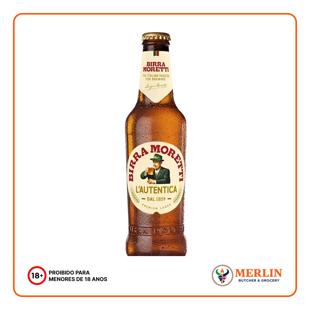 BIRRA MORETTI PREMIUM LARGER 4.6% 330ML