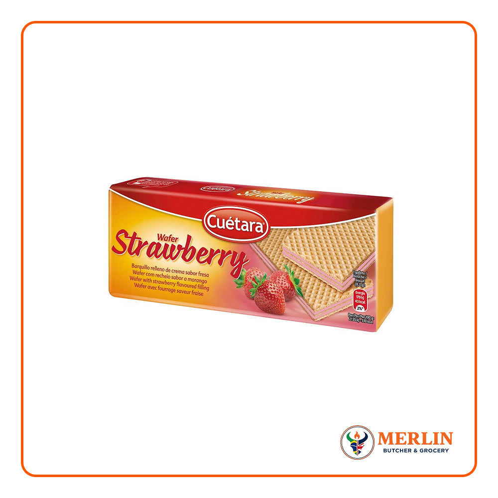 CUETARA WAFER STRAWBERRY 150G