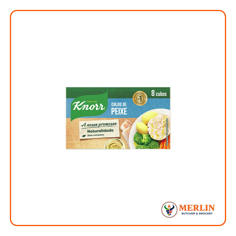 KNORR CALDO DE PEIXE 8 CUBOS