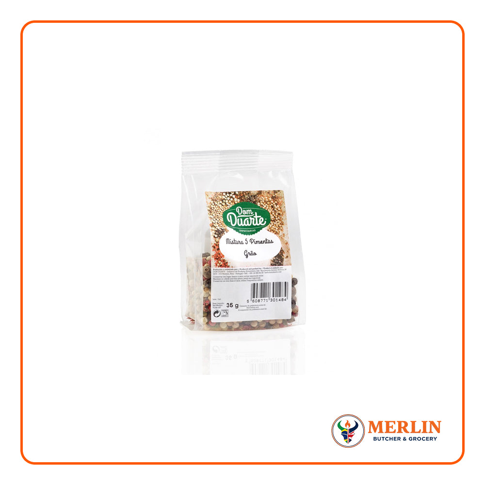 Dom Duarte Mistura 5 Pimentas Grao 35g