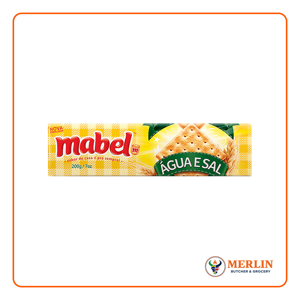 Bolacha Mabel Agua e Sal